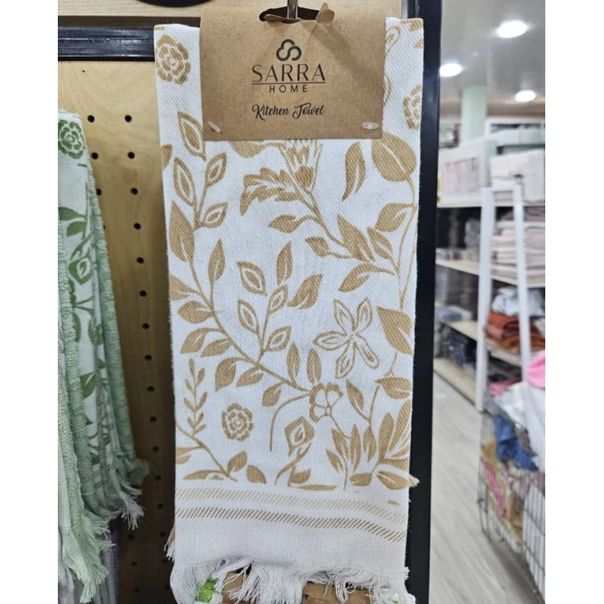 Кухонное полотенце двойное, хлопок - NE102