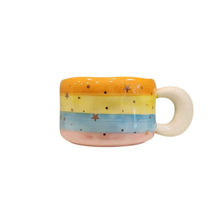 Fincan KPB-3026000953, keramika, rəngbərəng, 250 ml