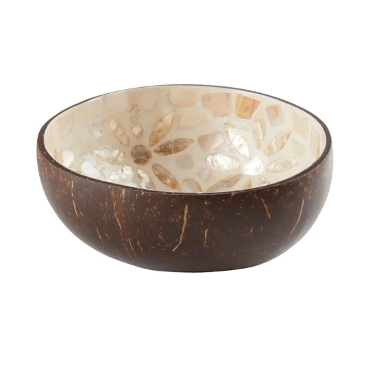 Декоративная тарелка JYSK Bleket 2773400, 14x6 см, коричневая/бежевая Декоративная тарелка JYSK Bleket 2773400, 14x6 см, коричневая/бежевая