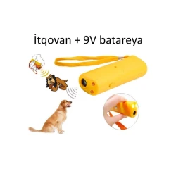 Отпугиватель собак, желтый, ультразвуковой Отпугиватель собак, желтый, ультразвуковой