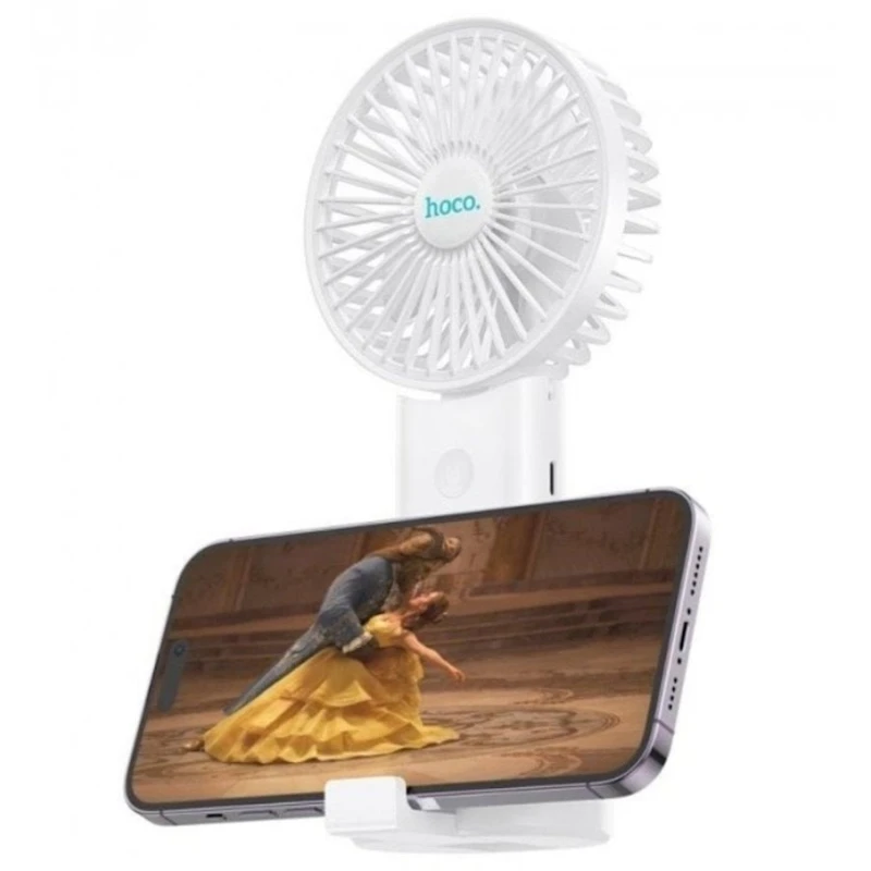 Вентилятор Hoco F15 Handheld Folding Fan White