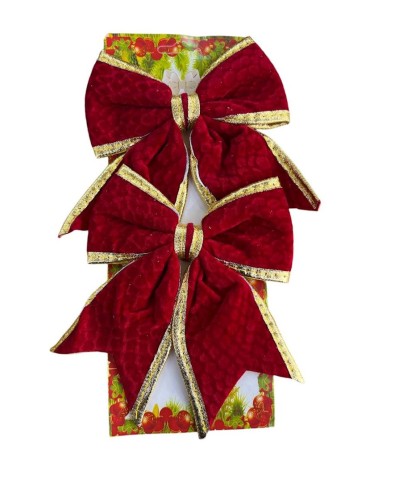 Şam ağacı oyuncaqları dəsti 5237_YCMS-208, qırmızı, 12 sm, 2 əd