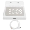 Беспроводное зарядное устройство Sanpyl with LED Clock Display (B0CPD22M8D) White Беспроводное зарядное устройство Sanpyl with LED Clock Display (B0CPD22M8D) White