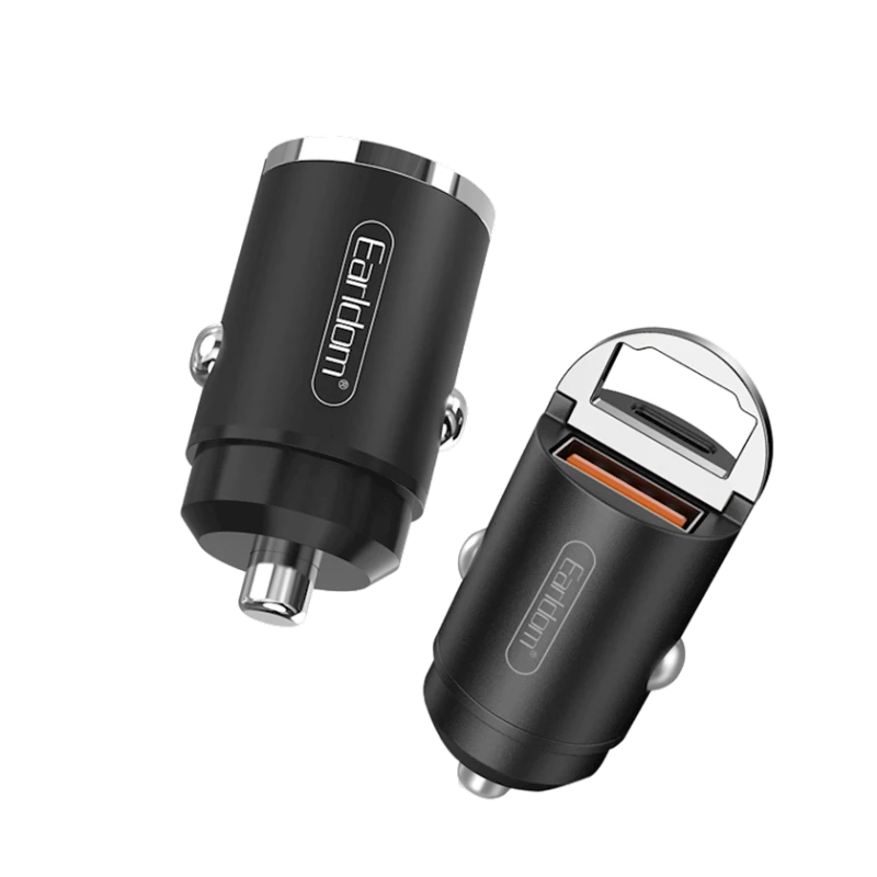 Автомобильное зарядное устройство Earldom ES-CC3 Black Автомобильное зарядное устройство Earldom ES-CC3 Black