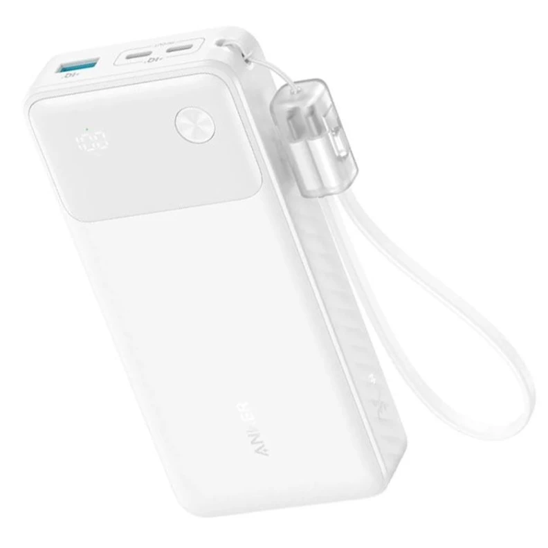 Внешний аккумулятор Anker A1384 20000mAh (A1384H21) White Внешний аккумулятор Anker A1384 20000mAh (A1384H21) White