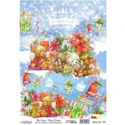 Рисовая бумага для декупажа Cadence A3,749 30x42 см