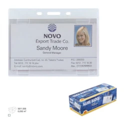 Карман для бейджа Ark 1091, прозрачный