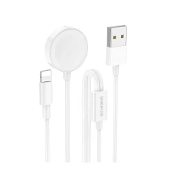 Беспроводное зарядное устройство Borofone BQ22 White Беспроводное зарядное устройство Borofone BQ22 White