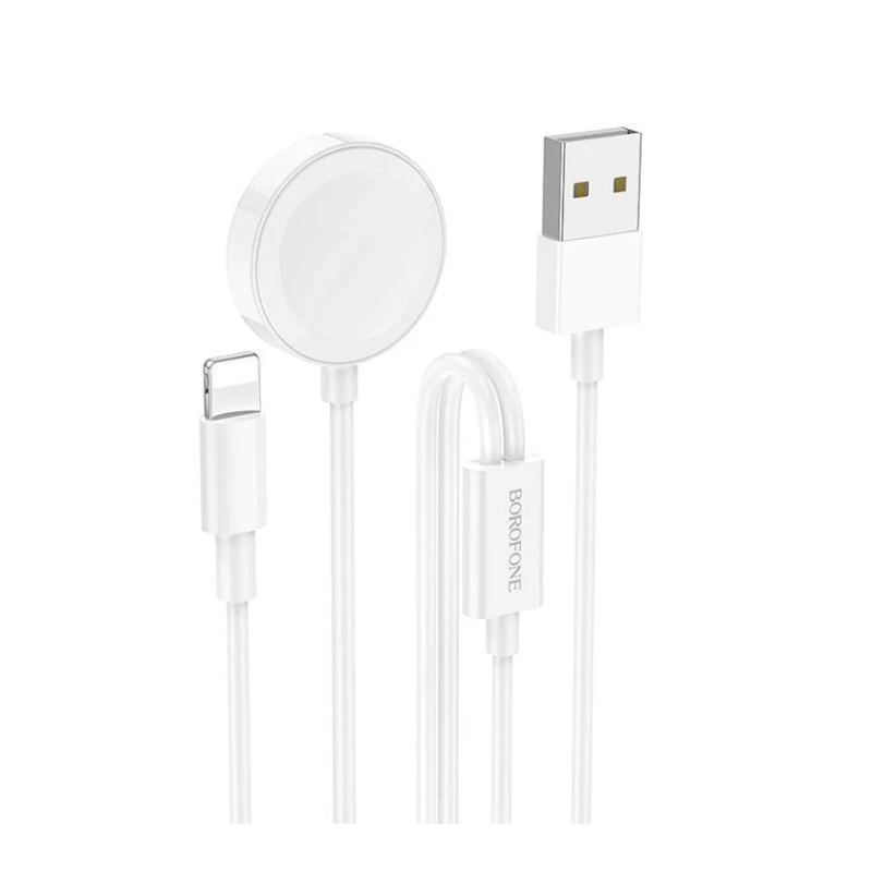 Беспроводное зарядное устройство Borofone BQ22 White Беспроводное зарядное устройство Borofone BQ22 White