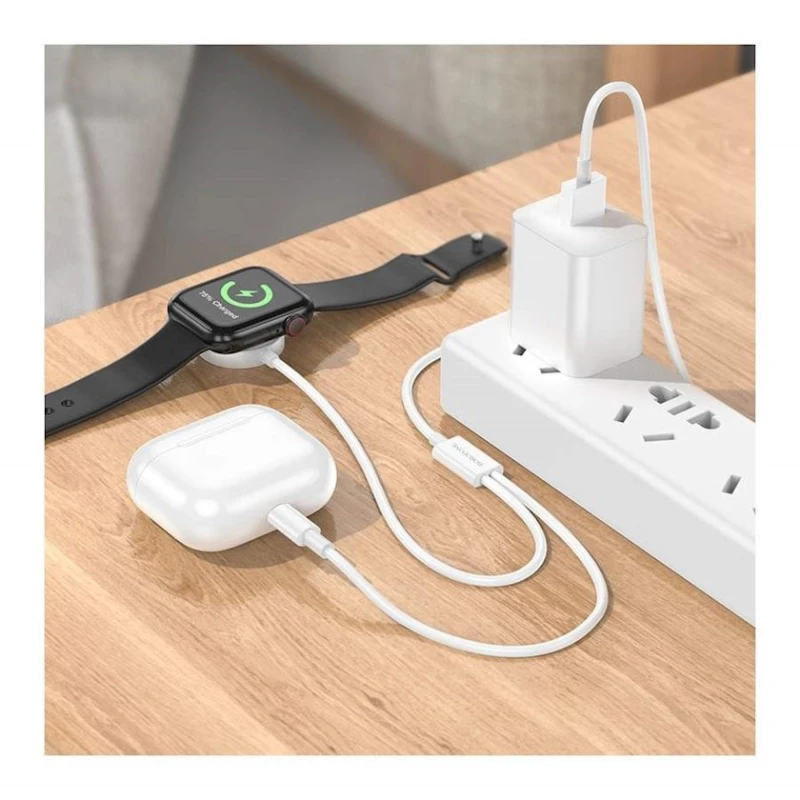 Беспроводное зарядное устройство Borofone BQ22 White Беспроводное зарядное устройство Borofone BQ22 White