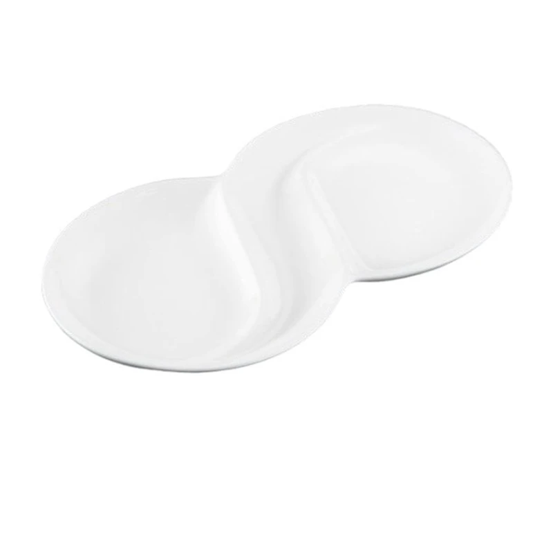 Менажница Wilmax WL‑992488/A, фигурная, 31.5 см, фарфор, белая