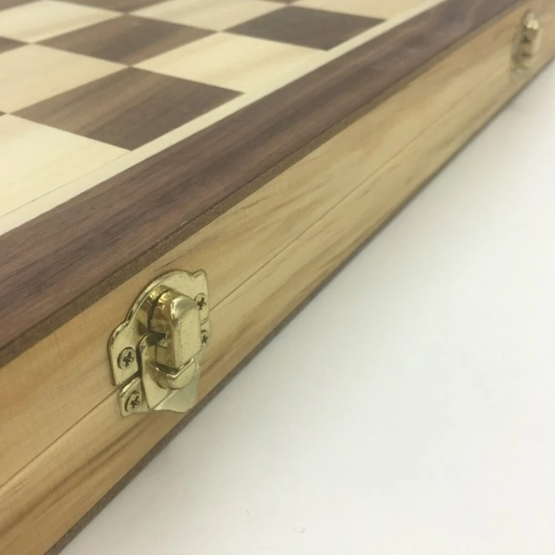 Шахматы Chess Folding 28614, деревянные, магнитные, 39x39.5 см Шахматы Chess Folding 28614, деревянные, магнитные, 39x39.5 см