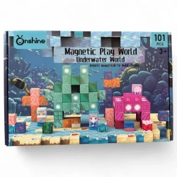 Maqnit konstruktor Onshine Sualtı dünyası, 101 hissə gintoys_magnetunderwater_26