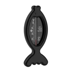 Термометр для ванны Babyjem Fish, черный