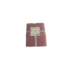 Плед-покрывало Prima Cotton, 160х230 см, двуспальный, розовый