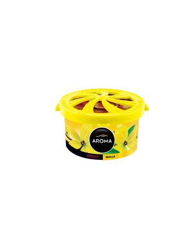 Avtomobil üçün ətirləndirici Aroma Car S70433 Vanilla, 40 q, sarı