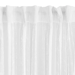 Штора JYSK Skorpa 1x140x300 см, в полоску, белый Штора JYSK Skorpa 1x140x300 см, в полоску, белый