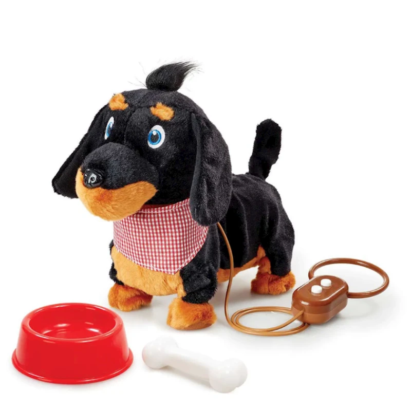 İnteraktiv oyuncaq Addo Pitter Patter Pets Wiggle Jiggle Daschund, 3+ yaş