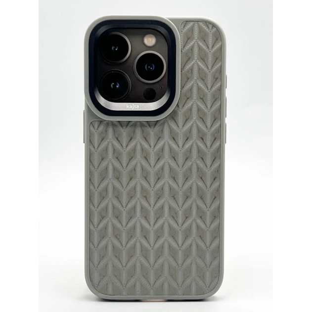 Чехол Kajsa 888_store_853 для Apple iPhone 15 Pro Max, Серый