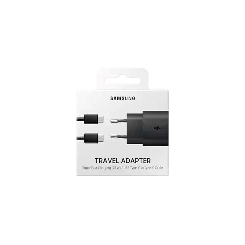 Сетевое зарядное устройство Samsung USB-C 25W Travel Adapter Black (EP-TA800NBEGRU)