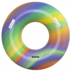 Надувной круг Bestway Rainbow, ПВХ, 119 см, 12+ лет