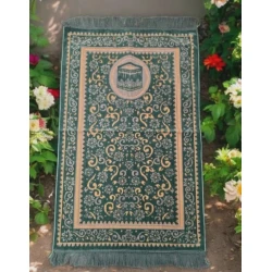 Коврик для намаза 5102022, толстый, зеленый