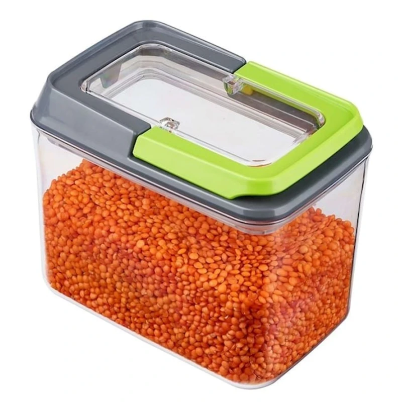 Контейнер для хранения продуктов Leggno Pratico, с крышкой, 106x160x123 мм, 1.40 л