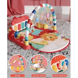 Музыкальный игровой коврик UGUR062T27, 50x50x45 см, от 0 месяцев, разноцветный Музыкальный игровой коврик UGUR062T27, 50x50x45 см, от 0 месяцев, разноцветный