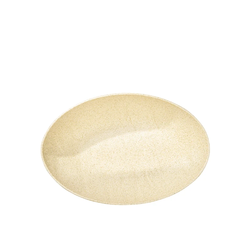 Салатница Wilmax Sandstone WL-661321, 30x19.5x7 см, фарфор, бежевая