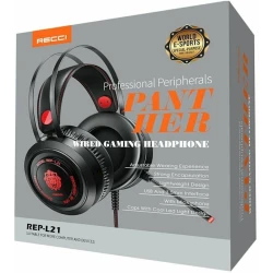 Наушники-гарнитура Recci Wired Gaming Headset REP-L21