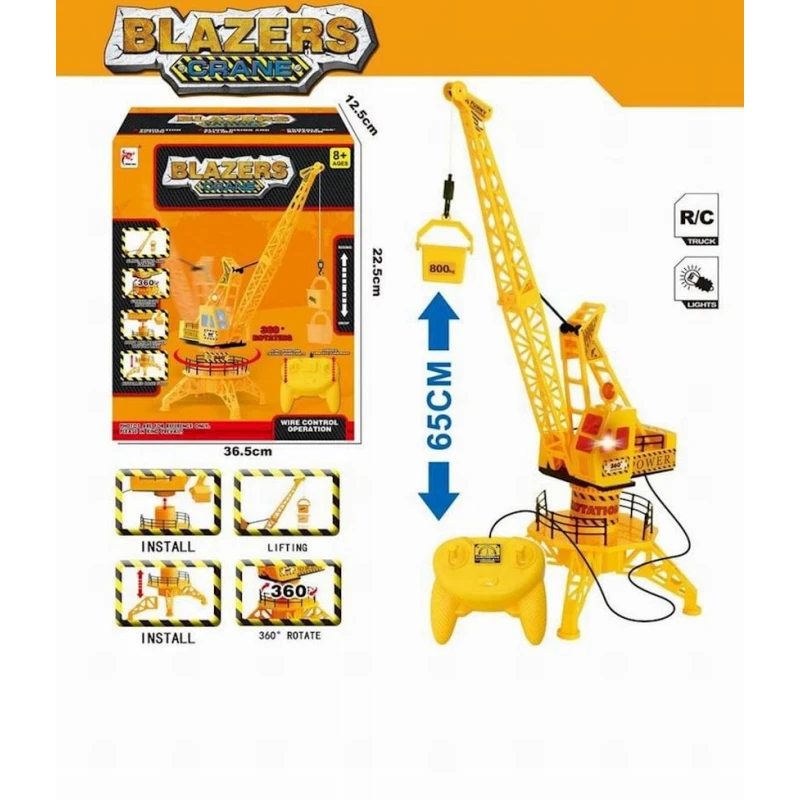 Radio ilə idarə olunan kran Blazers Crane, 8+ yaş