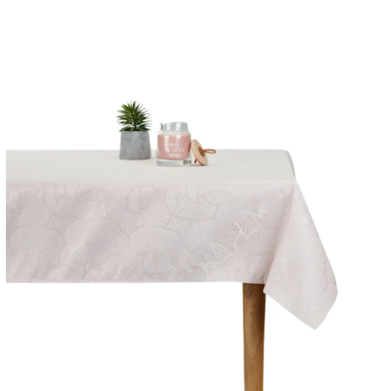 Скатерть JYSK Stilkeg, 140x240 см, полиэстер, 160 г/м², розовый Скатерть JYSK Stilkeg, 140x240 см, полиэстер, 160 г/м², розовый