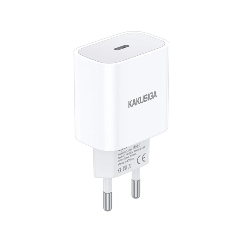 Сетевое зарядное устройство Kakusiga KSC-1228 20W, Белый