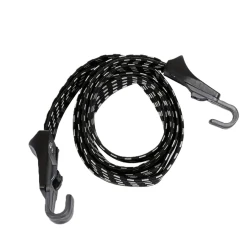 Резиновая веревка для багажа, черная, 65 см