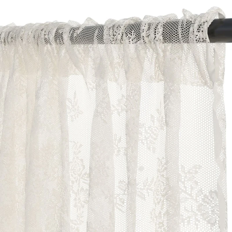 Занавес JYSK Sommen, 1x140x300 см, белый Занавес JYSK Sommen, 1x140x300 см, белый