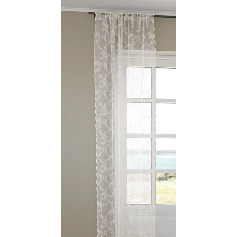 Занавес JYSK Sommen, 1x140x300 см, белый Занавес JYSK Sommen, 1x140x300 см, белый