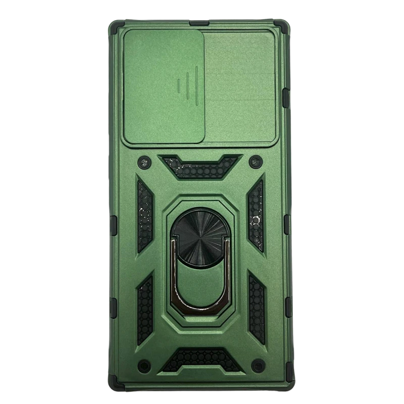 Çexol Robot Samsung Galaxy S23 Ultra üçün, yaşıl