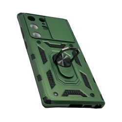 Çexol Robot Samsung Galaxy S23 Ultra üçün, yaşıl