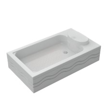 Duş altığı Lavanna KL 802, 140x80x33 sm, ağ