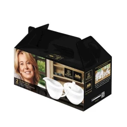 Набор сахарница и молочник Wilmax WL-880112-JV, 340 мл/280 мл, фарфор, белый Набор сахарница и молочник Wilmax WL-880112-JV, 340 мл/280 мл, фарфор, белый