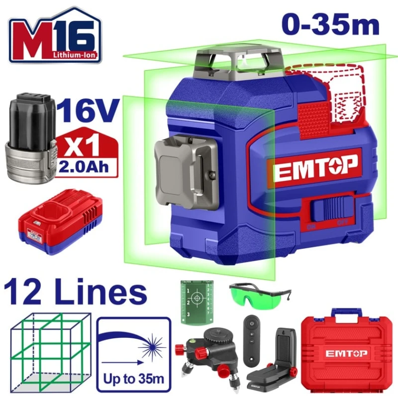 Лазерный нивелир Emtop ESLE12301