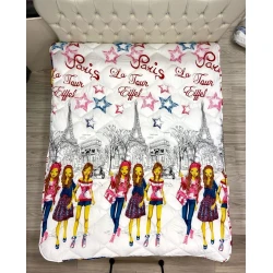 Детское одеяло Sahara 0000116 для девочек, 155x215 см, разноцветное Детское одеяло Sahara 0000116 для девочек, 155x215 см, разноцветное