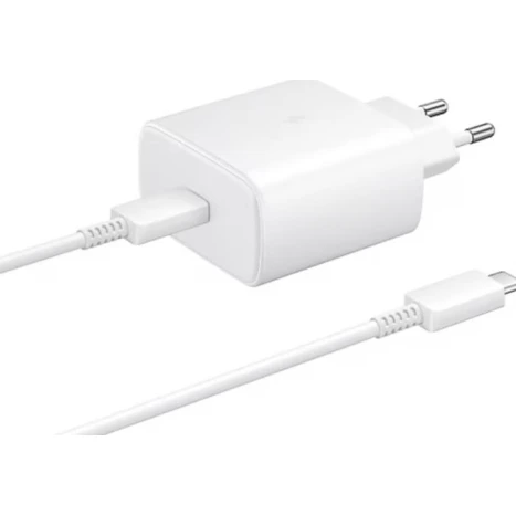Зарядное устройство Samsung 45W EP-TA 845 Whıte Super Fast
