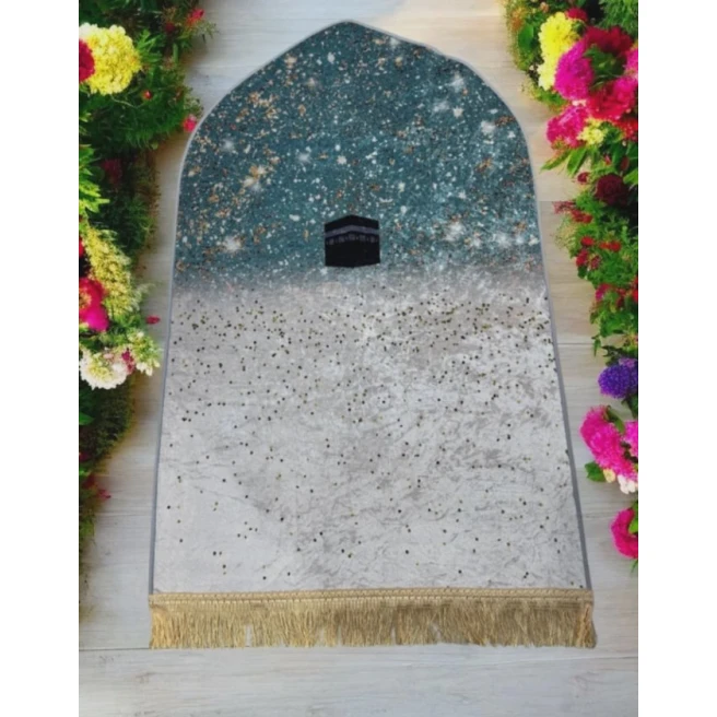 Коврик для намаза 5102025, серый/белый Коврик для намаза 5102025, серый/белый