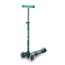 Uşaqlar üçün samokat Micro Maxi Deluxe ECO LED Green MMD170