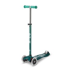 Uşaqlar üçün samokat Micro Maxi Deluxe ECO LED Green MMD170