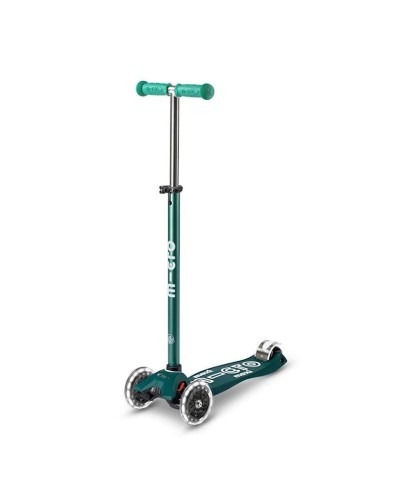 Uşaqlar üçün samokat Micro Maxi Deluxe ECO LED Green MMD170