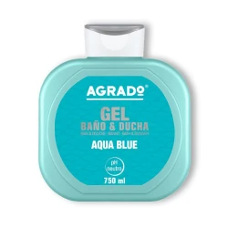 Гель для душа Agrado Aqua Blue Bath and Shower Gel, 750 мл