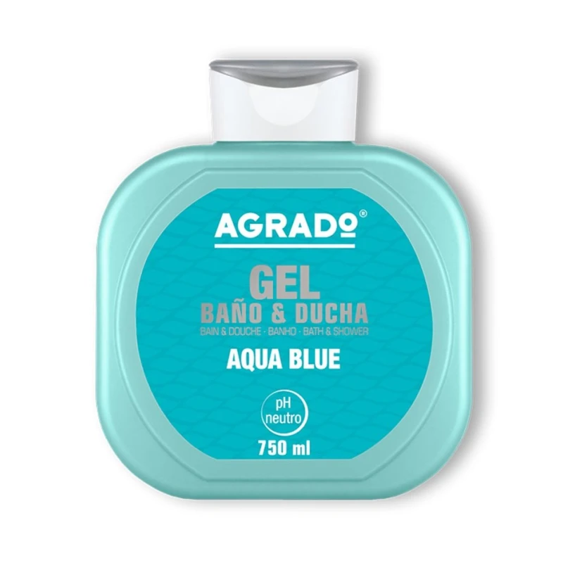 Гель для душа Agrado Aqua Blue Bath and Shower Gel, 750 мл Гель для душа Agrado Aqua Blue Bath and Shower Gel, 750 мл
