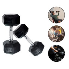Plastik qantel dəsti TA sport 2061/1, 15 x 15 kq, 2 əd